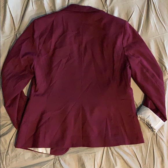 Banana Republic Maroon Blazer - Picture 2 of 6